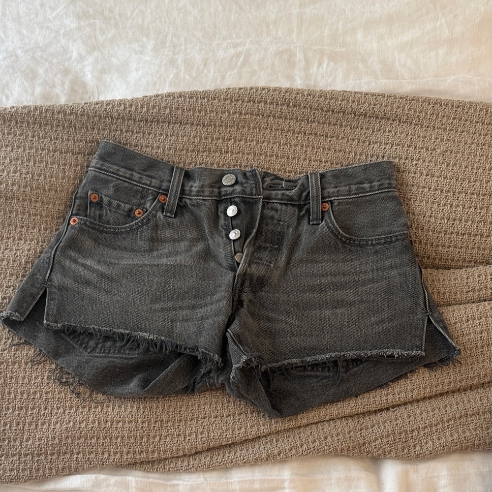 Levi’s Gray Women's Denim Shorts